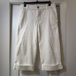 Maurice’s Women's White Capris